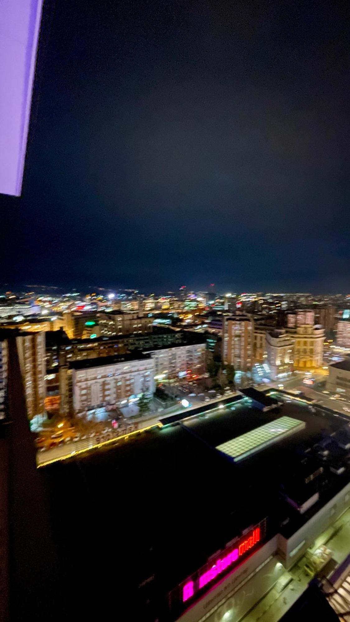 Diamond Of Skopje Luxury Apartment 18Th Floor Eksteriør billede
