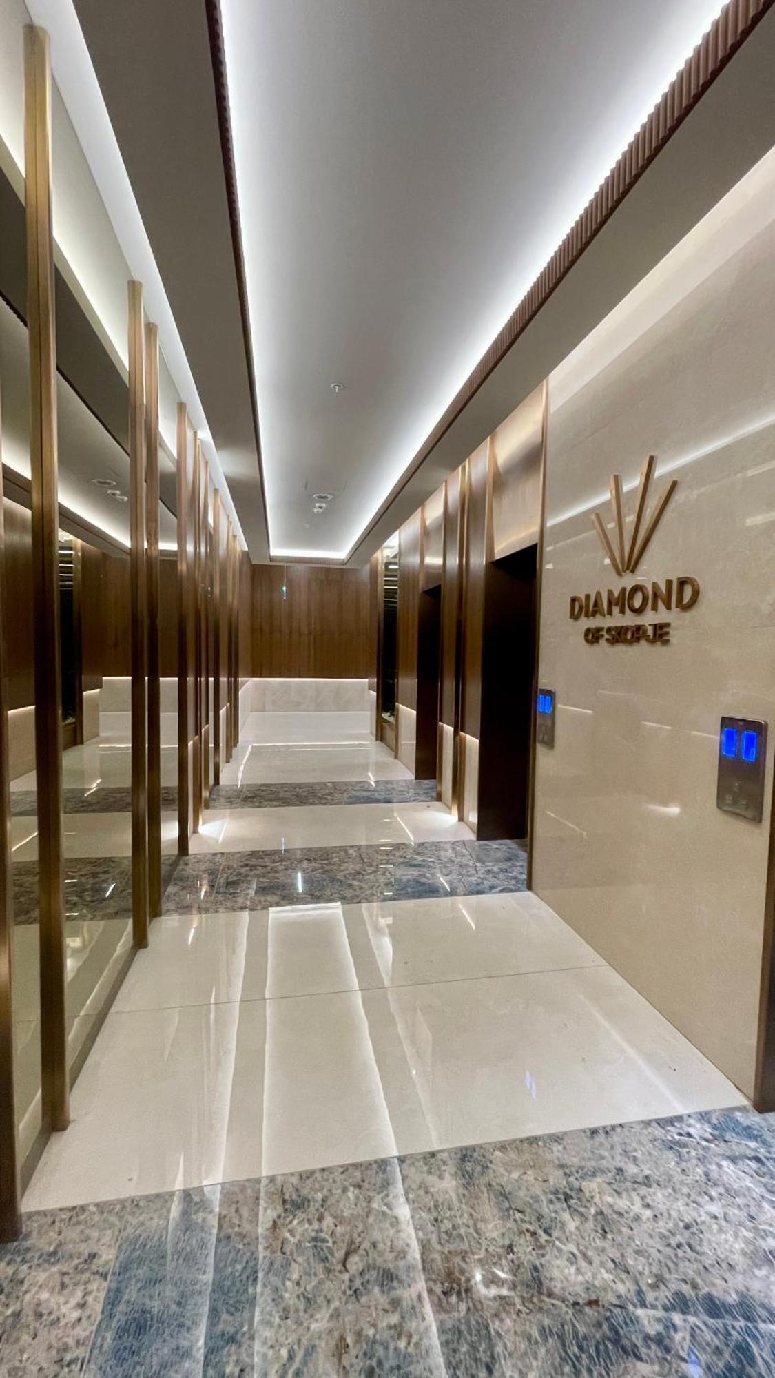 Diamond Of Skopje Luxury Apartment 18Th Floor Eksteriør billede