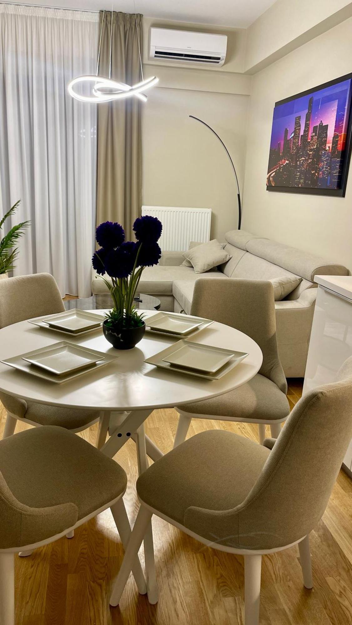 Diamond Of Skopje Luxury Apartment 18Th Floor Eksteriør billede
